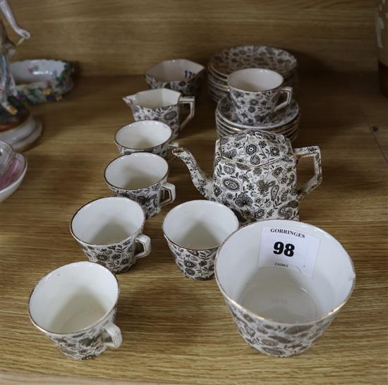 A 19th century Ridgway part tea service (23)